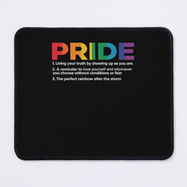 Item preview, Rainbow Flag Pride Definition Gay Rights LGBTQ+ Pride designed and sold by MinaReinger.