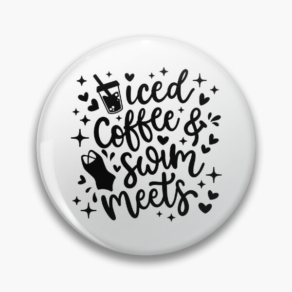 Item preview, Iced Coffee & Swim Meets designed and sold by studionelloe.