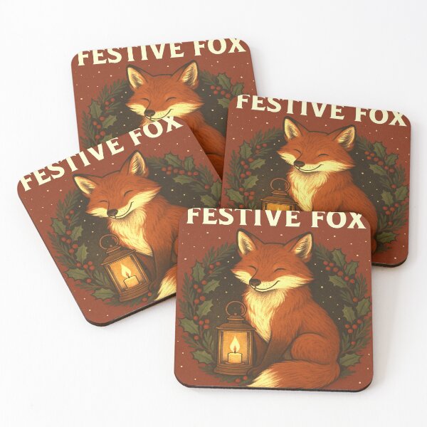 Item preview, Festive Fox designed and sold by ShadyBanksArt.