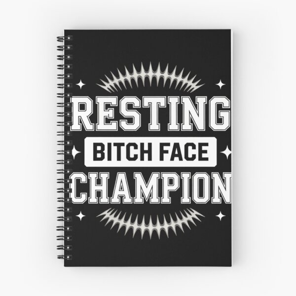 Item preview, Resting Bitch Face Funny Humor Joke  designed and sold by ScottieBode.