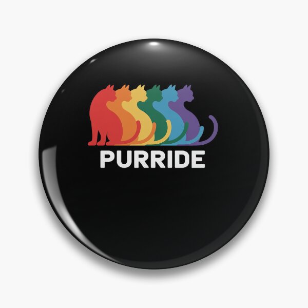 Item preview, Purride Cat Pride Ally LGBT Community Rainbow Pride designed and sold by HaileyRobel.