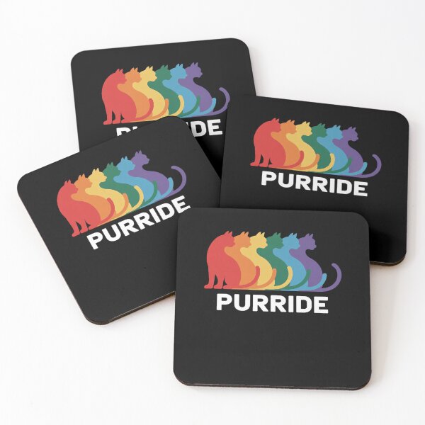 Item preview, Purride Cat Pride Ally LGBT Community Rainbow Pride designed and sold by HaileyRobel.
