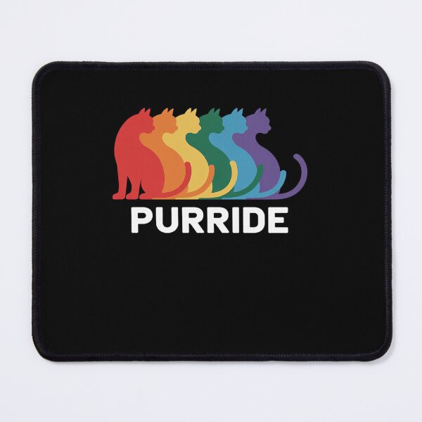 Item preview, Purride Cat Pride Ally LGBT Community Rainbow Pride designed and sold by HaileyRobel.