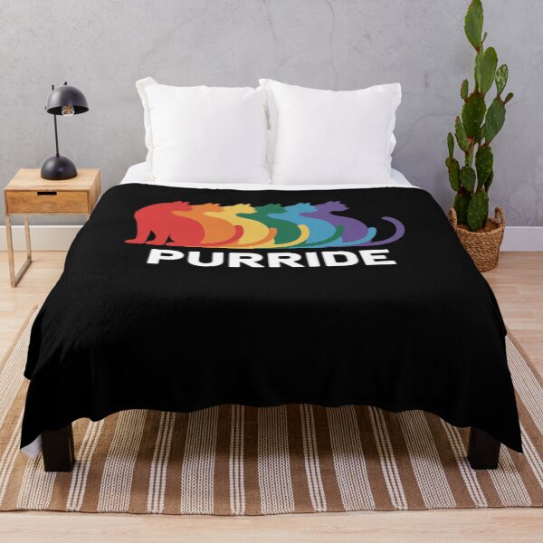 Item preview, Purride Cat Pride Ally LGBT Community Rainbow Pride designed and sold by HaileyRobel.