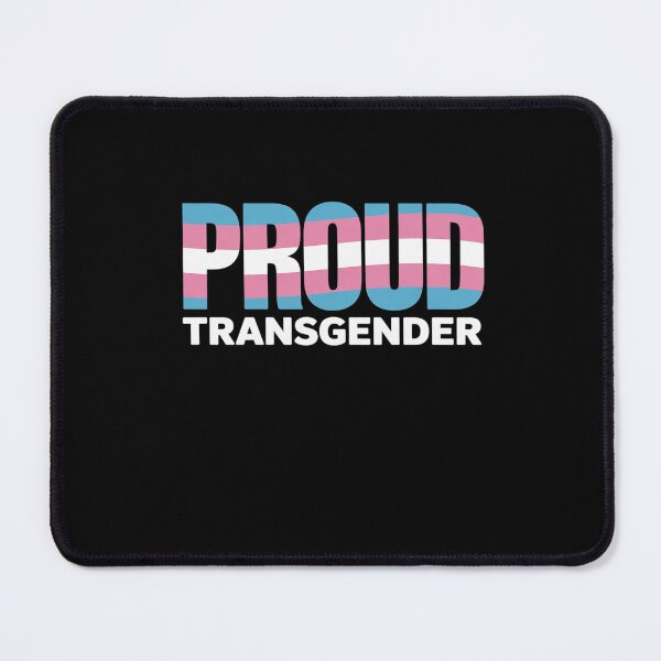 Item preview, 'Proud Transgender' LGBT Trans Transgender Pride Flag designed and sold by MinaReinger.