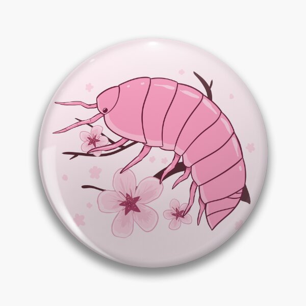Item preview, Cubaris Sakura Cherry Blossom Isopod designed and sold by rornelson.