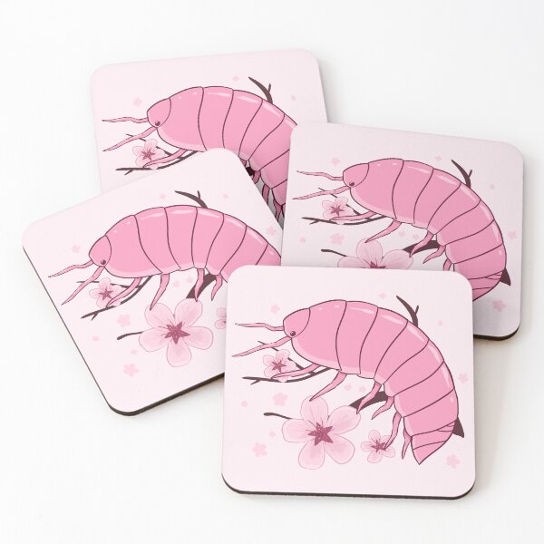 Item preview, Cubaris Sakura Cherry Blossom Isopod designed and sold by rornelson.