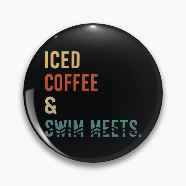Item preview, Iced Coffee & Swim Meets designed and sold by studionelloe.