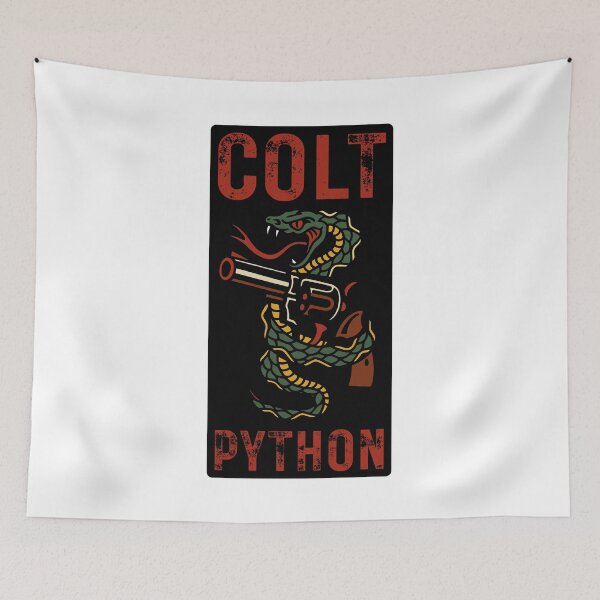Item preview, Colt Python Wrapped Tattoo 357 Magnum designed and sold by UNK-Fatigues.