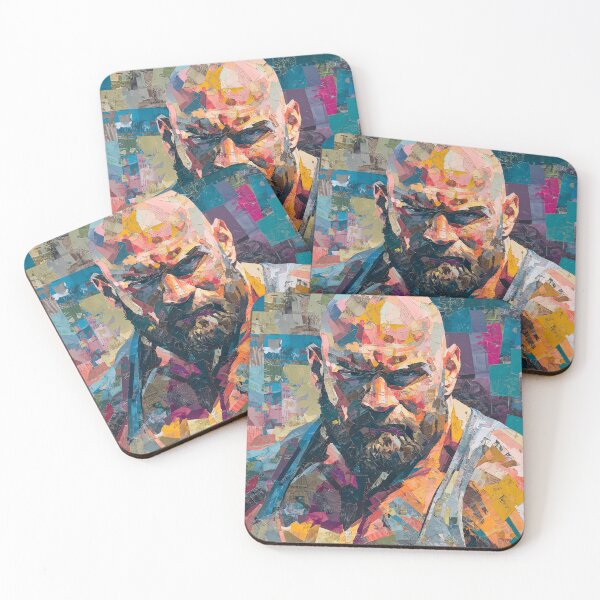 Item preview, Bodybuilder Paper Collage  designed and sold by BeautyofMasc.