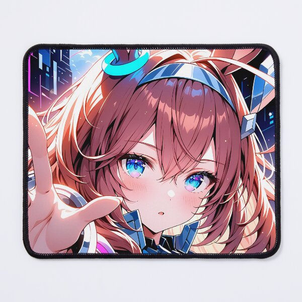Item preview, Mihono Bourbon Futuristic Neon Reach Uma Musume Pretty Derby designed and sold by Raslbazola.