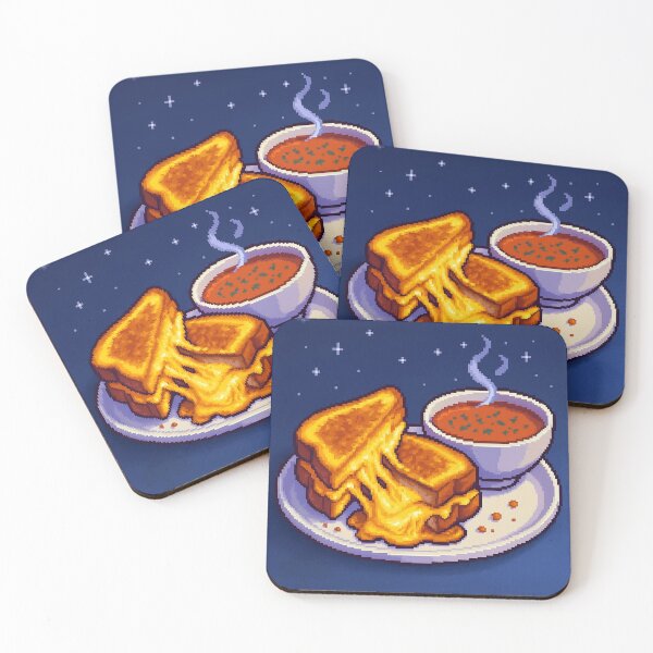 Item preview, Grilled cheese & tomato soup designed and sold by ShadyBanksArt.