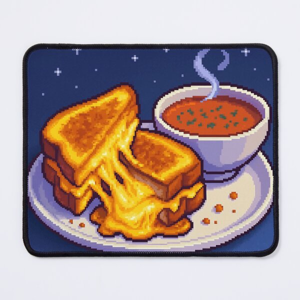 Item preview, Grilled cheese & tomato soup designed and sold by ShadyBanksArt.