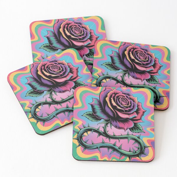 Item preview, A psychedelic painting-style sticker design. designed and sold by Lilashakti ⭐️ ⭐️ ⭐️ ⭐️ ⭐️.
