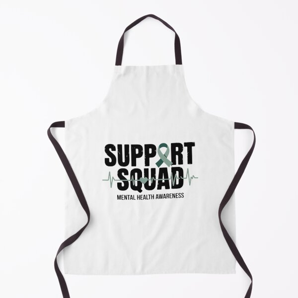 Item preview, Support Squad Mental Health Awareness Green Ribbon designed and sold by HellD3vil-Art.