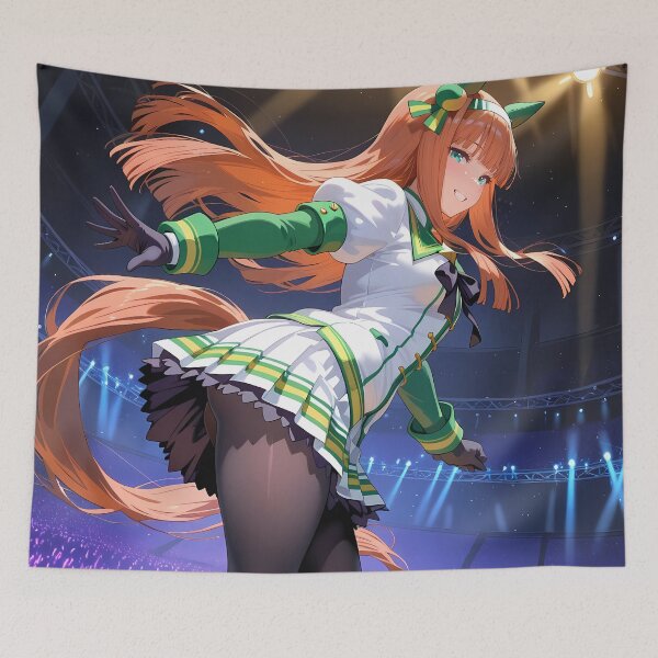 Artikelvorschau, Silence Suzuka Dynamic Performance Uma Musume Pretty Derby Anime Girl entworfen und verkauft von Raslbazola.