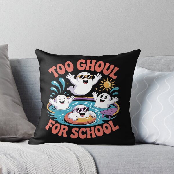 Item preview, Funny Ghosts Swimmers Spooky Summer Pool Ghouls Summerween designed and sold by LeeEvans222.