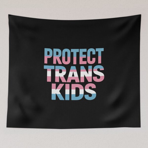 Item preview, Protect Trans Kids LGBT Trans Pride Transgender designed and sold by RansomFlatley.