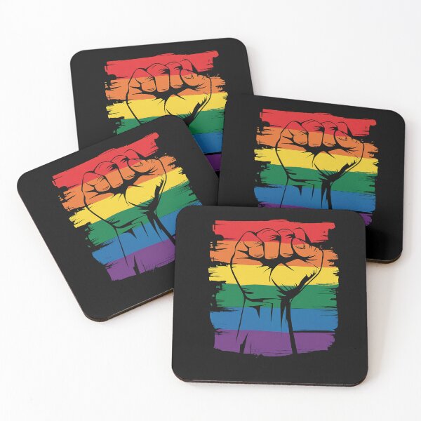 Item preview, Pride Month Merch LGBT Rainbow Fist LGBTQ Gay Pride designed and sold by HaileyRobel.