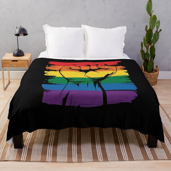 Item preview, Pride Month Merch LGBT Rainbow Fist LGBTQ Gay Pride designed and sold by HaileyRobel.