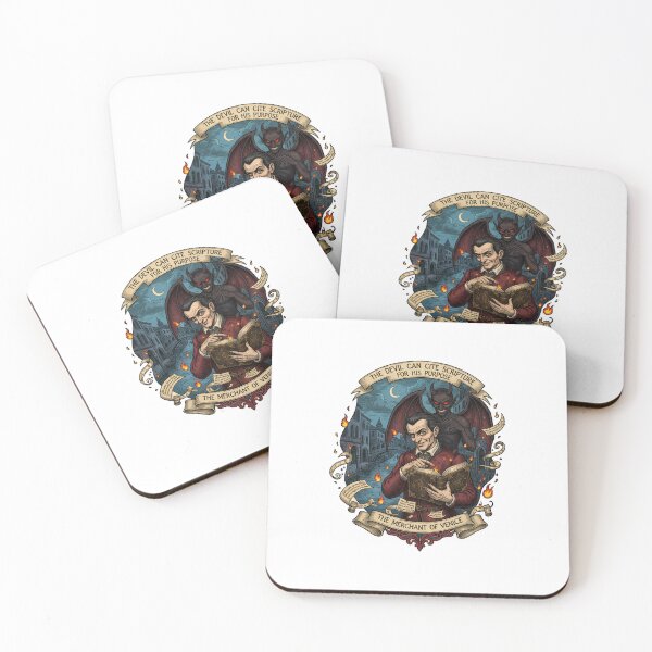 Item preview, 'Devil Can Cite Scripture' Shakespeare Quote designed and sold by PastelPopShop.
