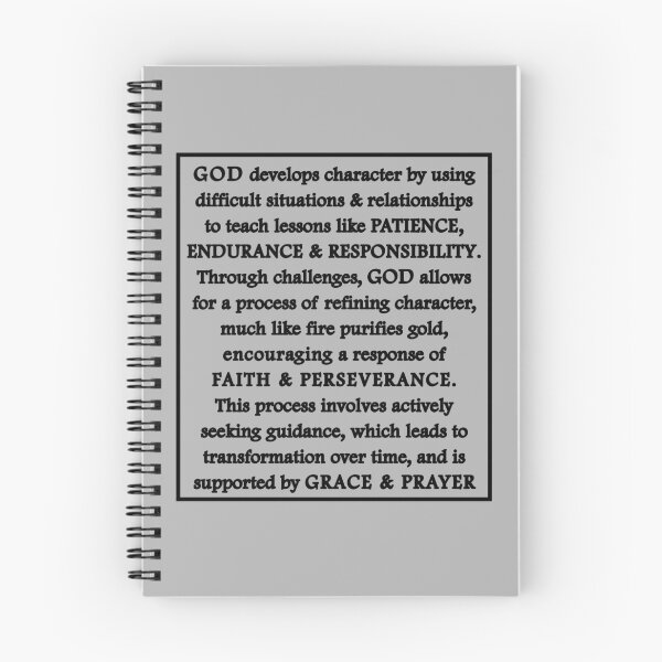 Item preview, god endurance responsibility faith perseverance designed and sold by OCD_JESSICA.