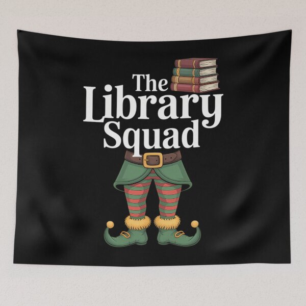 Item preview, Library Assistant Christmas Xmas Cute Party  designed and sold by SusanaKlein.