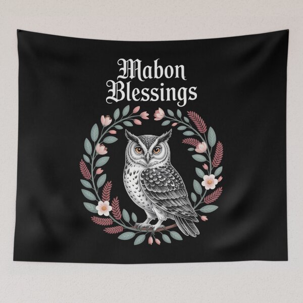 Item preview, Mabon Blessings Pagan and Witches Autumn Equinox designed and sold by Moon-Ape.