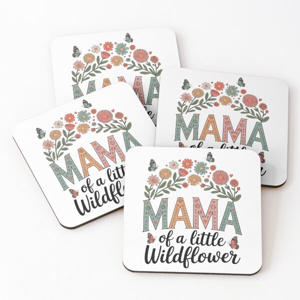 Item preview, Mama Of The Little Wildflower Baby Birthday Party designed and sold by Moon-Ape.