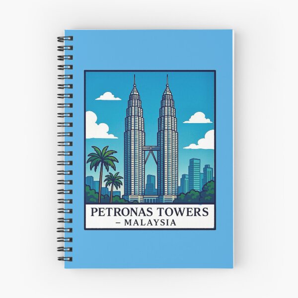Item preview, Petronas Towers, Malaysian designed and sold by Myra365Art.
