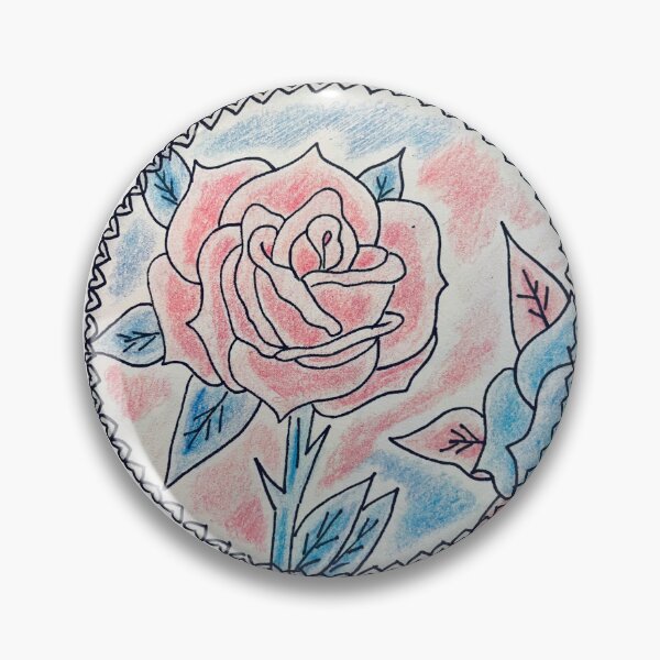 Item preview, Original Drawing “Strength in Pride” - Subtle Transgender Pride Art designed and sold by JamesDArting.