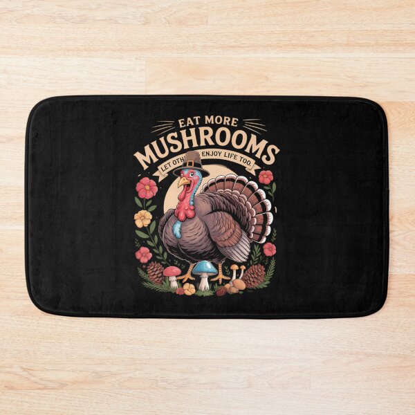 Item preview, Vegan Saying Turkey Thanksgiving Cottagecore Botanical Fall  designed and sold by SusanaKlein.