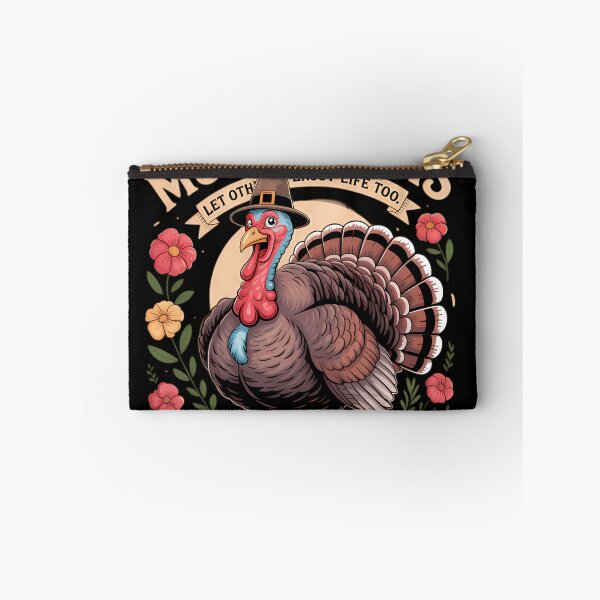 Item preview, Vegan Saying Turkey Thanksgiving Cottagecore Botanical Fall  designed and sold by SusanaKlein.