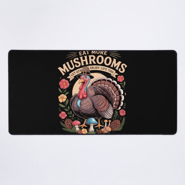 Item preview, Vegan Saying Turkey Thanksgiving Cottagecore Botanical Fall  designed and sold by SusanaKlein.