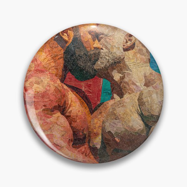 Item preview, Muscle Bear Paper Collage designed and sold by BeautyofMasc.