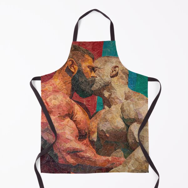 Item preview, Muscle Bear Paper Collage designed and sold by BeautyofMasc.