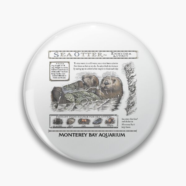 Item preview, Sea Otters Monterey Bay Aquarium designed and sold by RoderickStout.