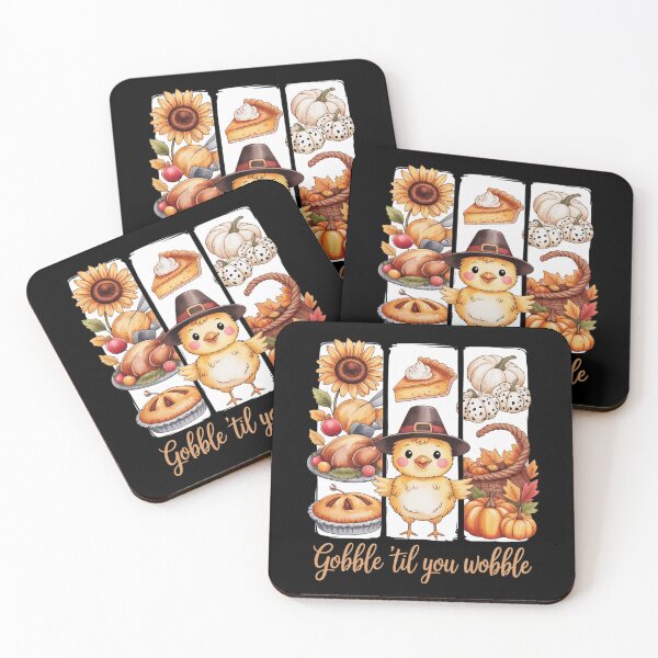 Item preview, Funny Gobble Til You Wobble Cute Turkey Thanksgiving designed and sold by LeeEvans222.