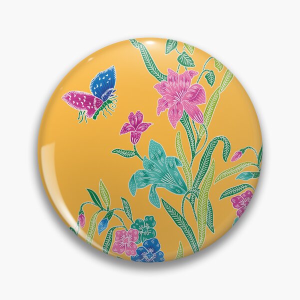 Item preview, Nyonya Batik of Lily Motif designed and sold by YoungLWorkshop.