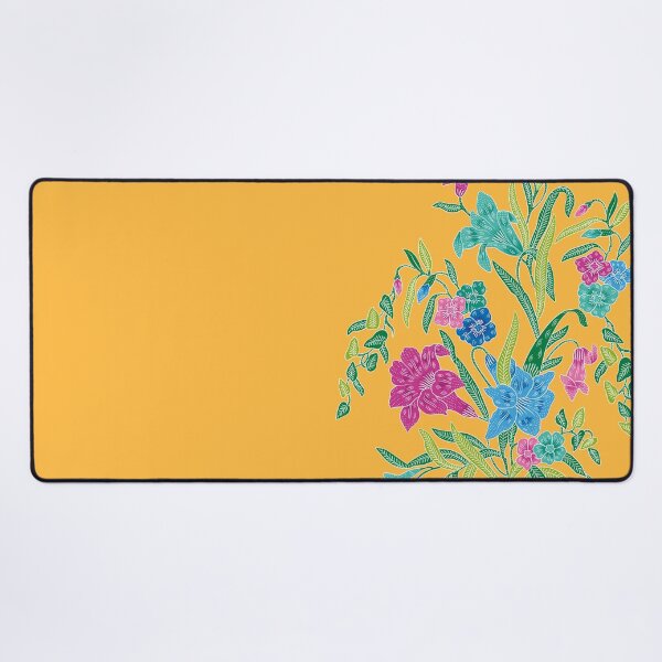 Aperçu de l'œuvre Batik Nyonya à motif de lys créée et vendue par YoungLWorkshop.