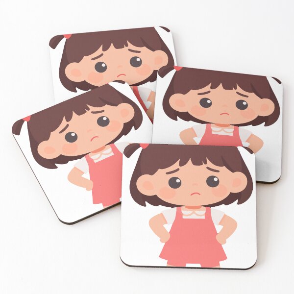 Item preview, children sad and angry expression face designed and sold by reazdrain.