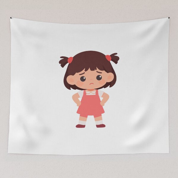 Item preview, children sad and angry expression face designed and sold by reazdrain.