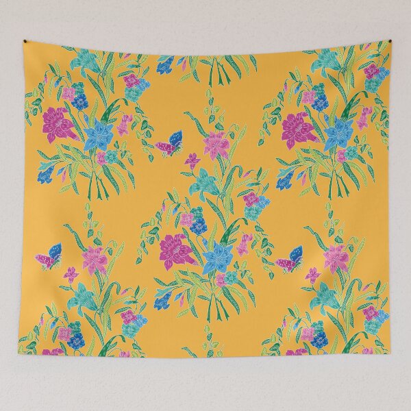 Item preview, Nyonya Batik of Lily Motif designed and sold by YoungLWorkshop.