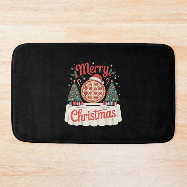 Item preview, Womens Xmas Tree Lighting Santa Hat Pizza Christmas  designed and sold by MicanCuteStore.