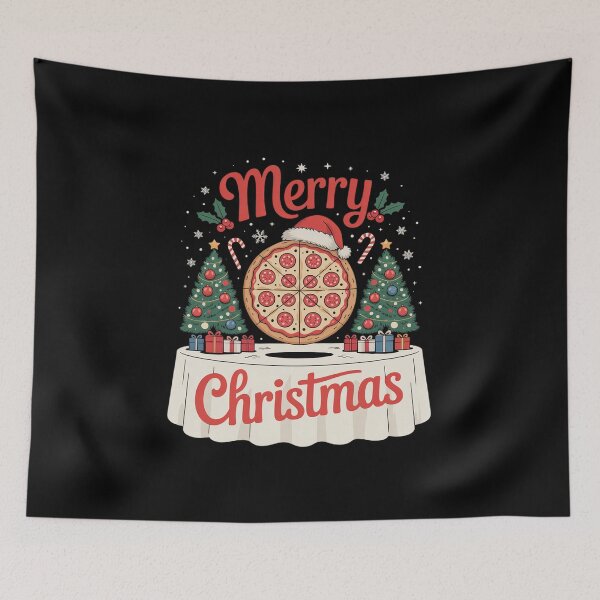 Item preview, Womens Xmas Tree Lighting Santa Hat Pizza Christmas  designed and sold by MicanCuteStore.