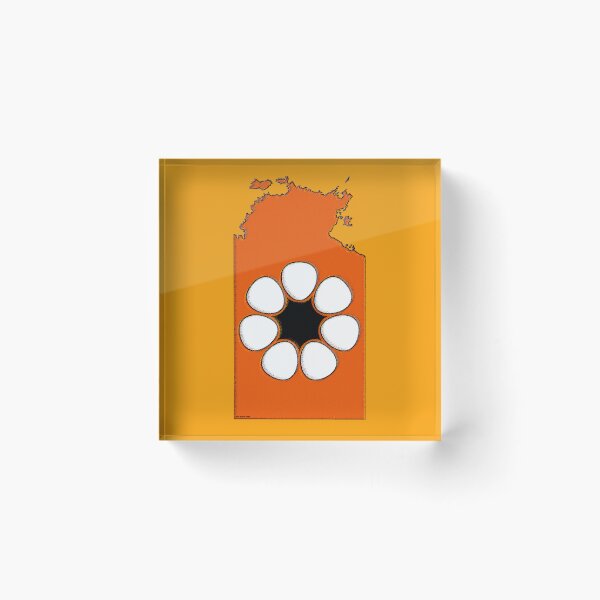 Item preview, Northern Territory Australia Map with Northern Territory Flag designed and sold by Havocgirl.