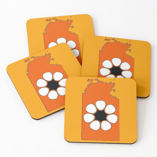 Item preview, Northern Territory Australia Map with Northern Territory Flag designed and sold by Havocgirl.