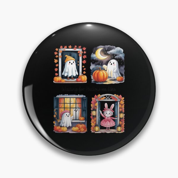 Item preview, Funny Halloween 2025 Cute ghosts Waiting For Halloween Ghost designed and sold by LeeEvans222.