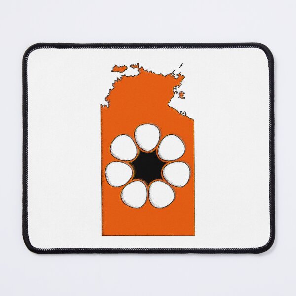Item preview, Northern Territory Australia Map with Northern Territory Flag designed and sold by Havocgirl.