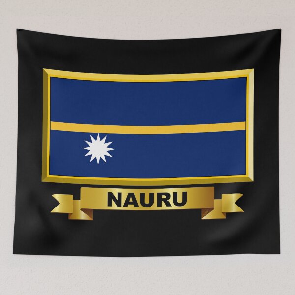 Item preview, NAURU Flag Gifts, Stickers & Products (N) designed and sold by mpodger.